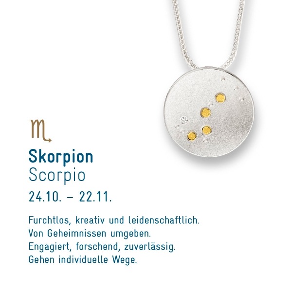 MANU Sternenschmuck - Skorpion